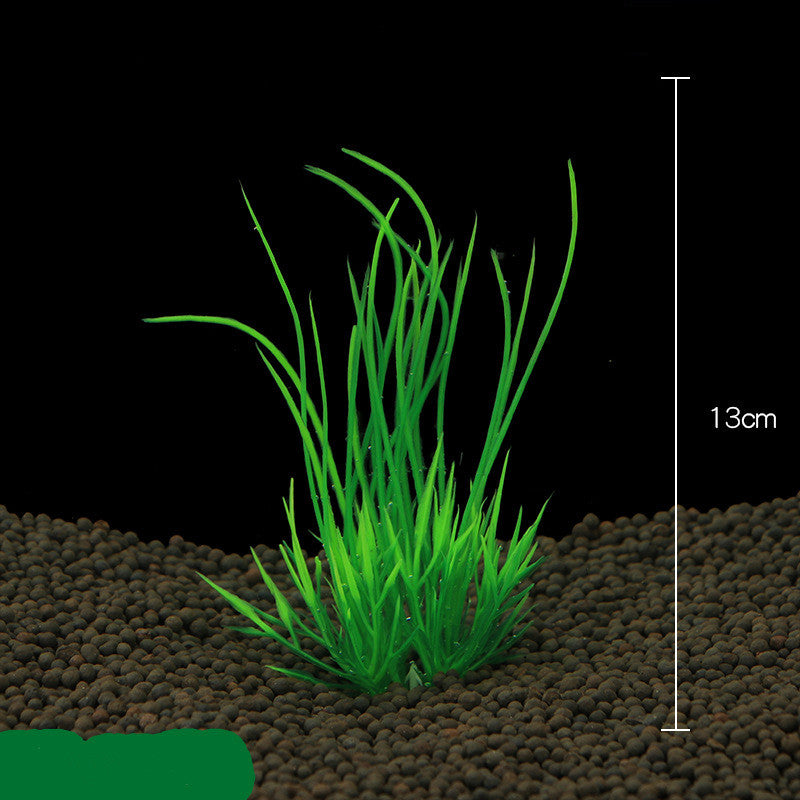 Decoração de tanque de peixes simulação planta de água aquário paisagismo plástico