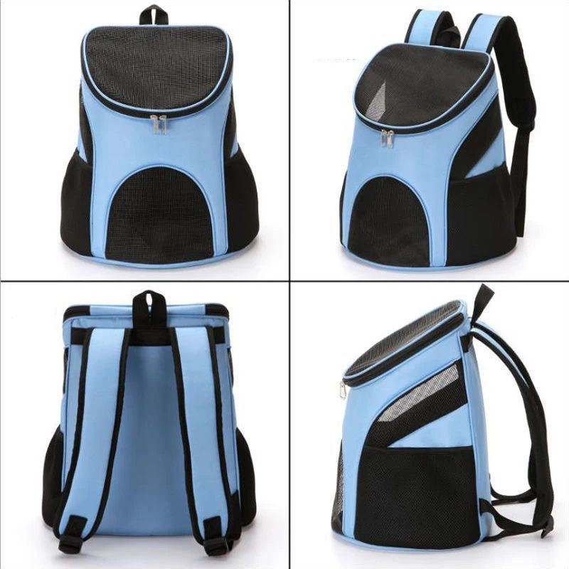 Atmungsaktiver Hunde-Tragerucksack, tragbare Haustiertasche für kleine Hunde, Chihuahua, Schnauzer, Mops, Outdoor-Zubehör für Haustiere