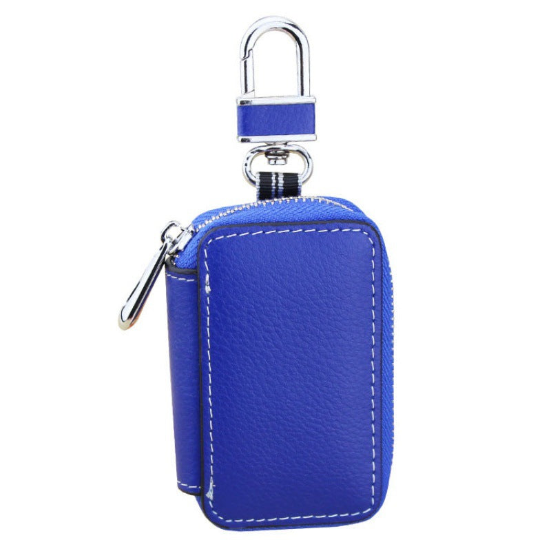 Cowhide Car Key Bag For Men And Women