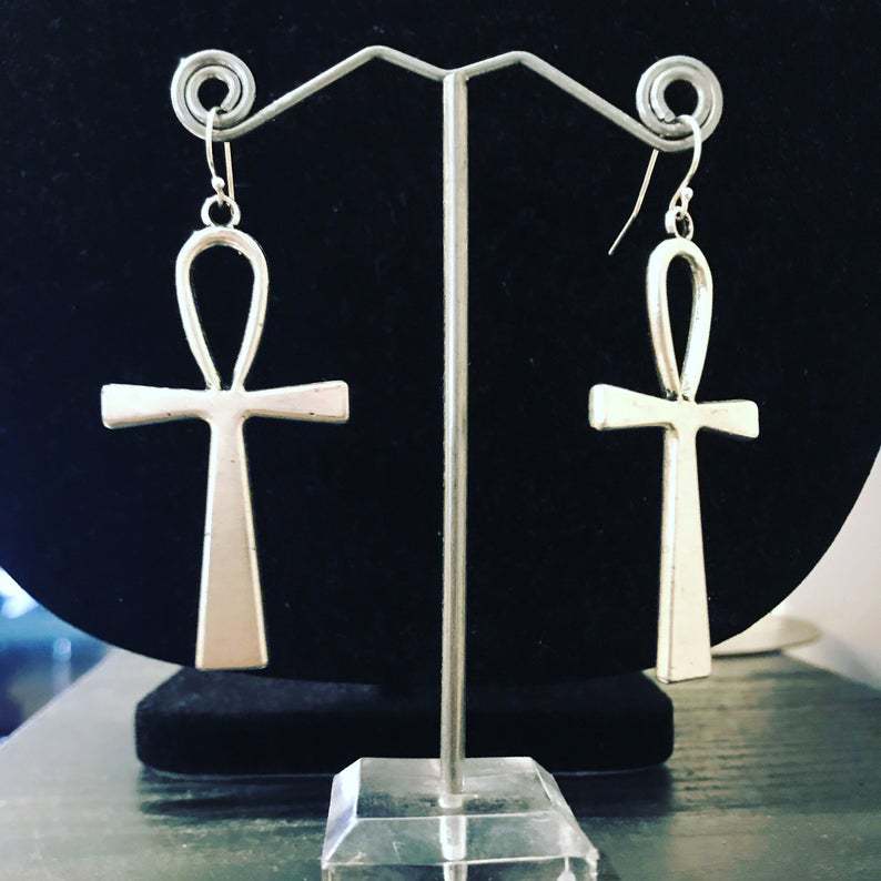 Ankh Cross Vintage Egyptian Symbol Exaggerated Simplicity