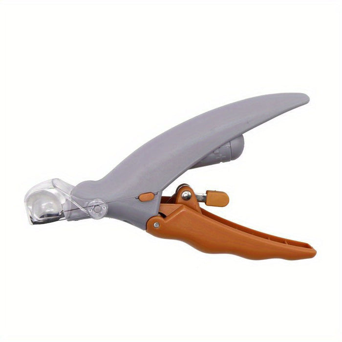 LED Light Pet Nail Trimmer Suitable For Trimming Cat And Dog Nails And Paws Magnifying Glass Can Be Used As Nail Clip Quick Trim Steel Blade