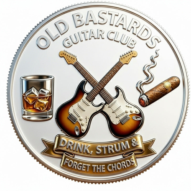 Old Brothers Guitar Club Commemorative Coin