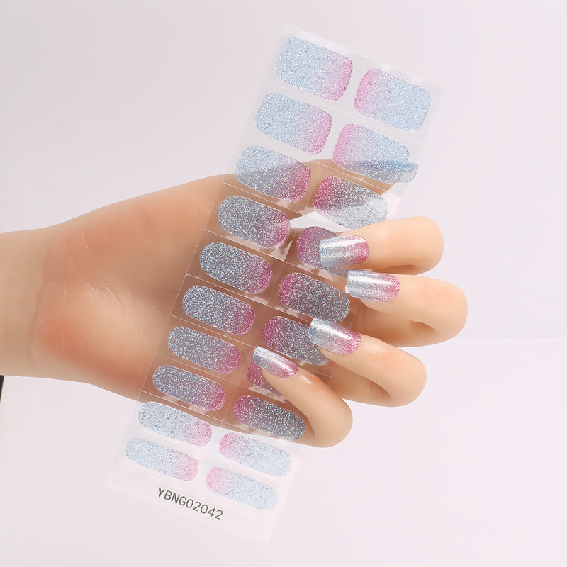 Nail Stickers Semi-cured Heating Lamp Nail Sticker