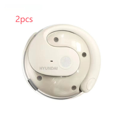 Auscultadores Bluetooth Sem Fios Coconut Ball, Modelo de Gancho com Redução de Ruído