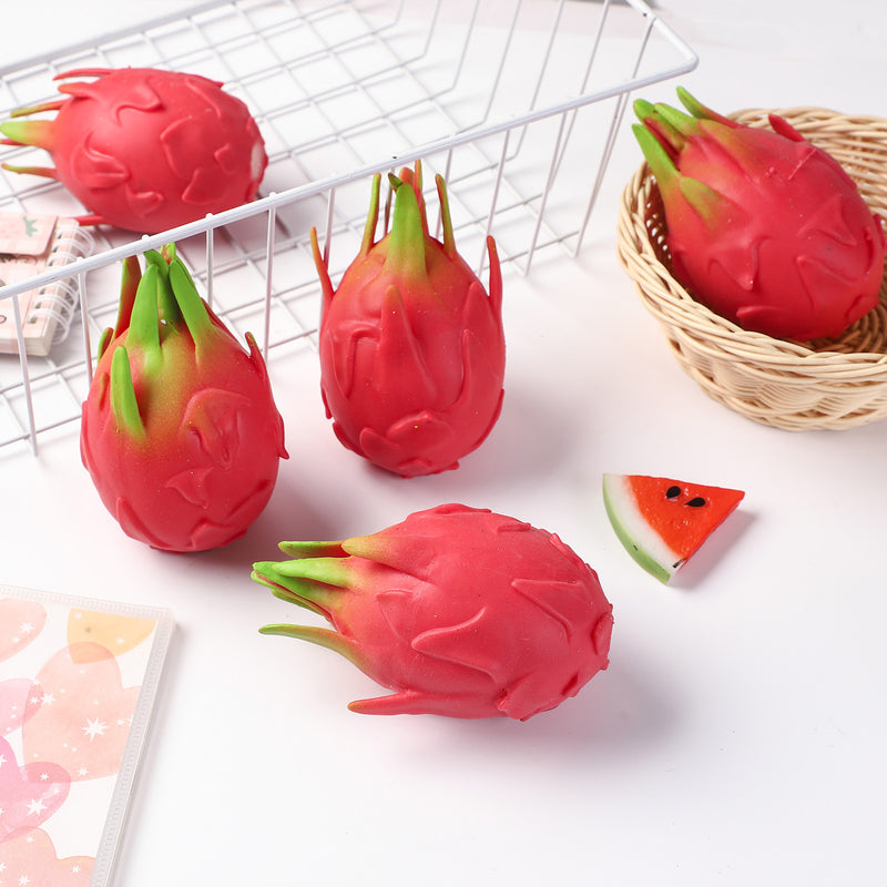 Creative Simulation Dragon Fruit Stress-Relief Gag Toy