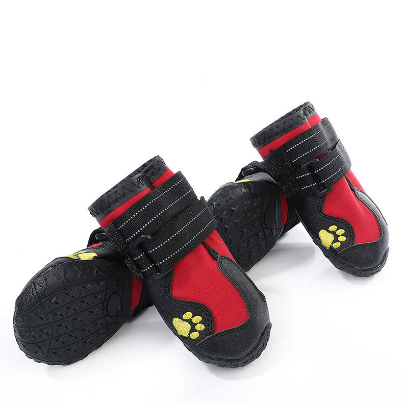 Botas impermeáveis para cão