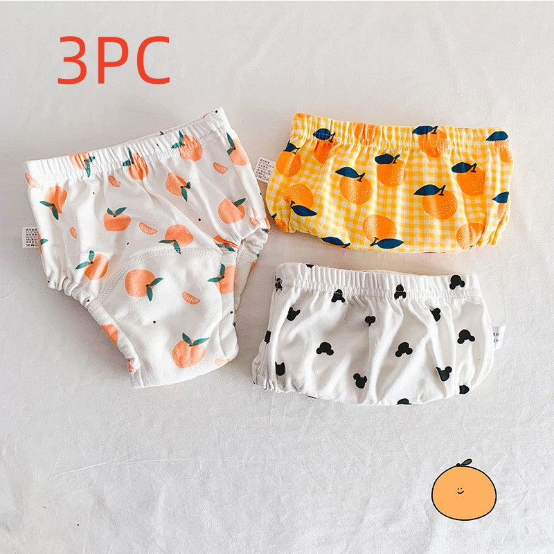 Baby's 6-layer Gauze Breathable Diaper Training Pants