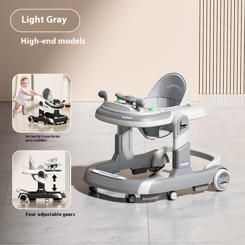 Baby Walker Lightweight Folding Multifunctional Anti-rollover