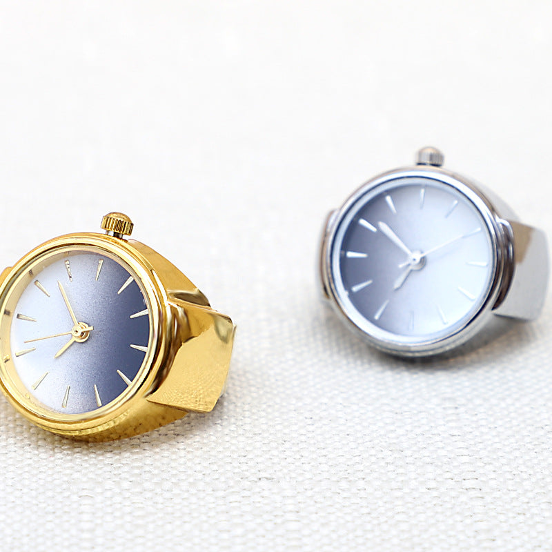 Mini Ring Creative Finger Quartz Watch