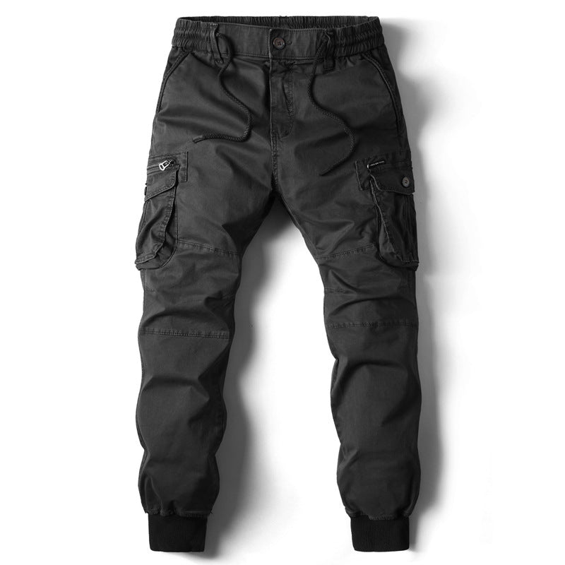 Modische, mehrfarbige Herren-Freizeithose in Übergröße