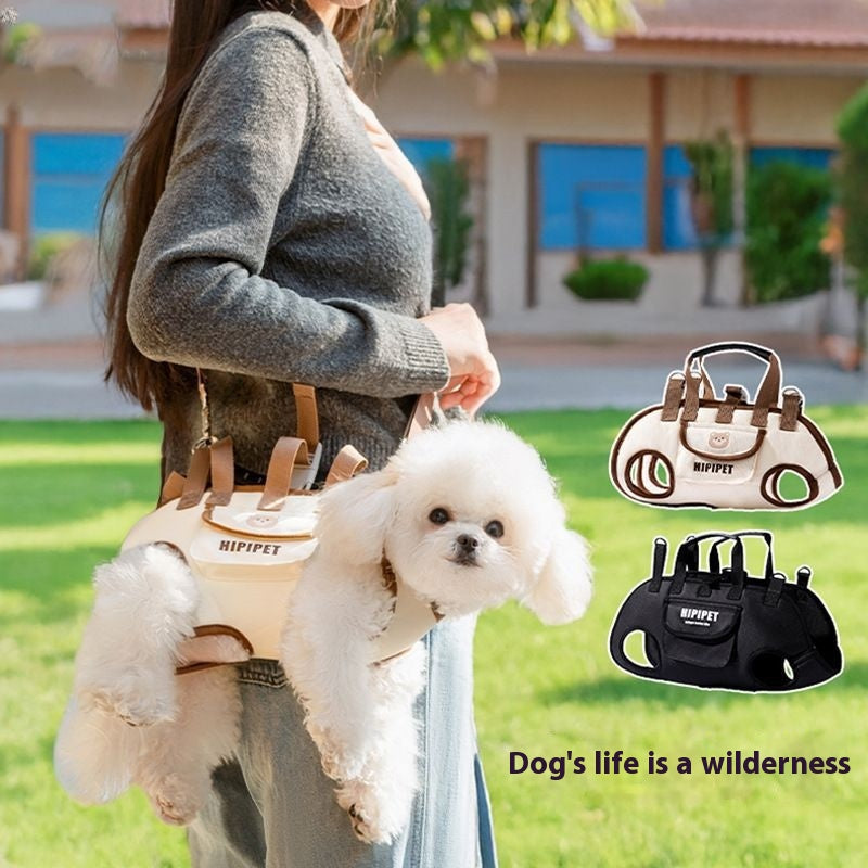 Pet Cachorro Pequeno Cachorro Gato Bolsa Crossbody Portátil