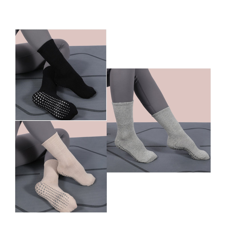 Meias de Algodão para Yoga de Senhora