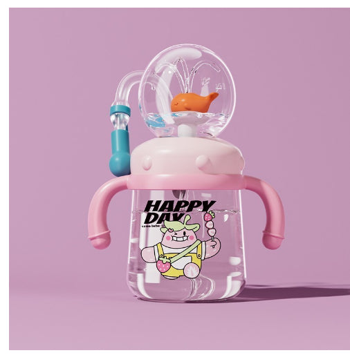 Children's Fun Whale Diving Fountain Cup