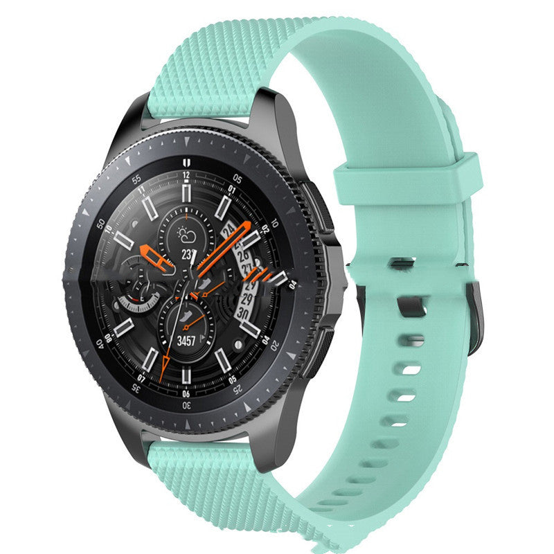 Adequado para Bracelete de Silicone com Partículas de Diamante para Galaxy Watch 42mm