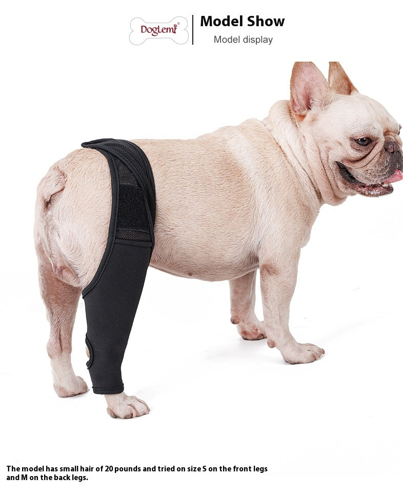 Pet Joint Protector Fracture Disability Fixed Knee Pad Leg Auxiliary Strap Dog Postoperative Protective Cover