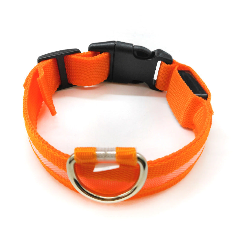 Leuchtendes Anti-Verlust-Hundemarken-Halsband