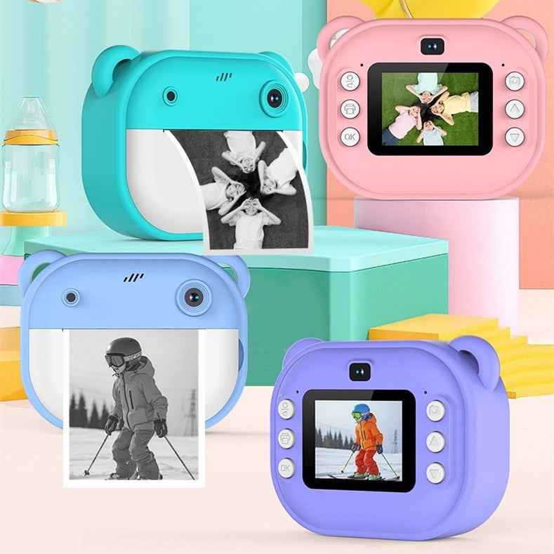 Niedliche digitale Kinderkamera im Cartoon-Design