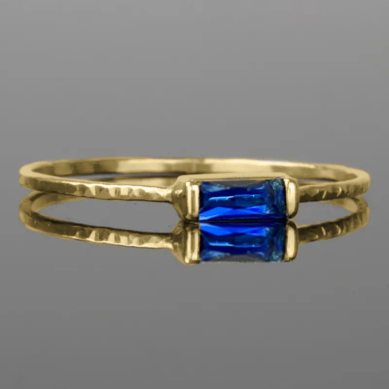 Cao Shi schlichter, feiner Ring im europäischen und amerikanischen Stil für Damen