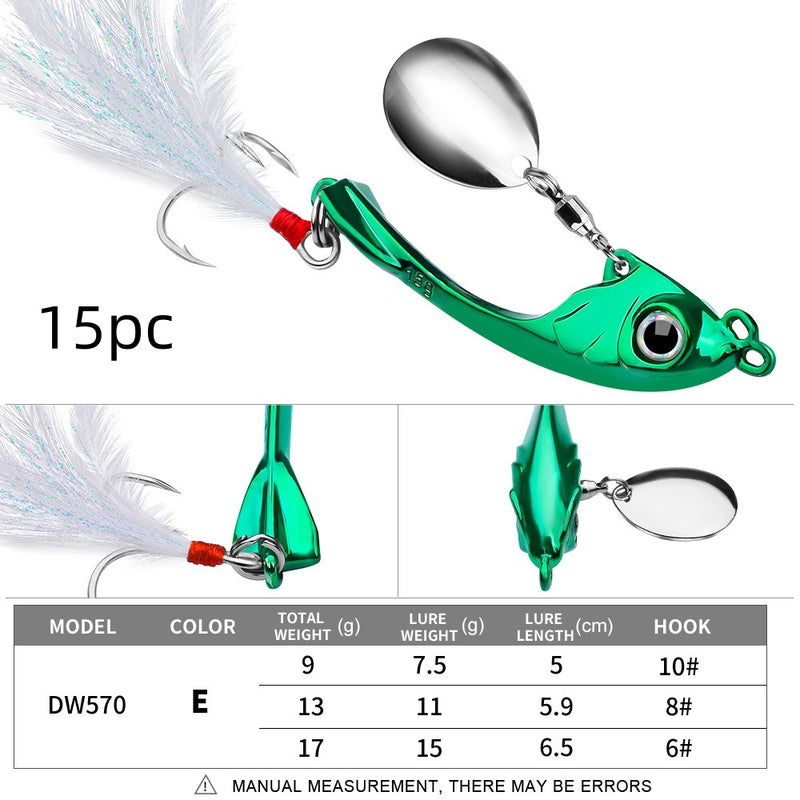 Lure String Moon Spinning Sequins Long-distance Casting