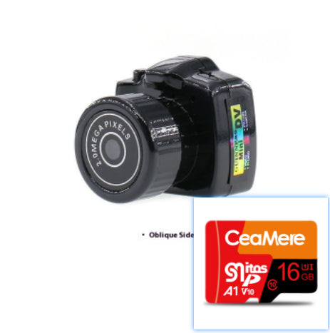Y2000 Outdoor-Sport-Minikamera Digitale DV-Kamera für Videoaufnahmen beim Radfahren
