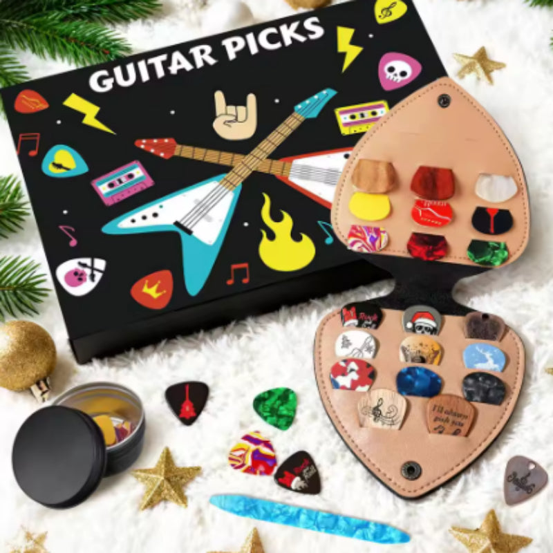 Gitarren-Plektrum Weihnachts-Countdown Blind Box