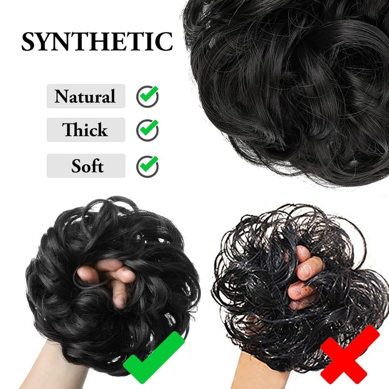 Hochtemperatur-Seiden-Haargummi Damen Dutt elastisches Haarband voluminöse natürliche Locken