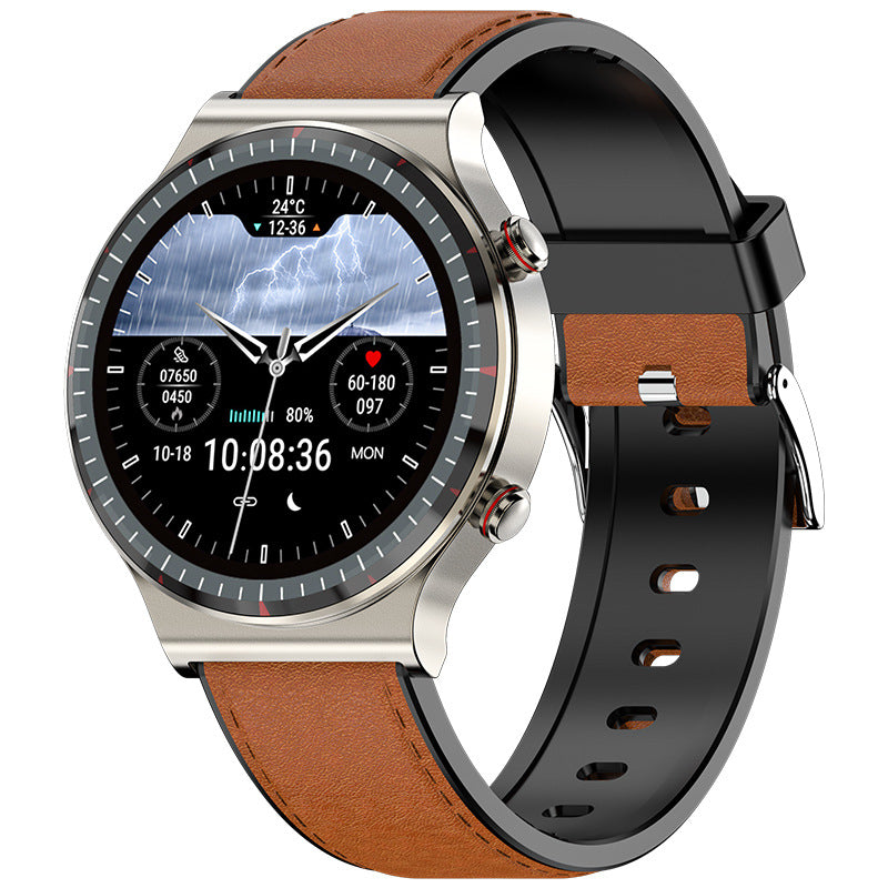 Smartwatch EKG/PPG EKG Herzfrequenz Blutdruck Blutsauerstoff Herzfrequenz Körpertemperatur HRV Uhr