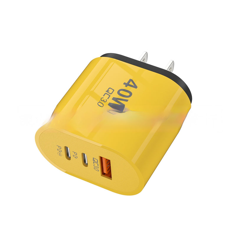 40W Multi-port Charger For Android Mobile Phone Charging Plug Travel