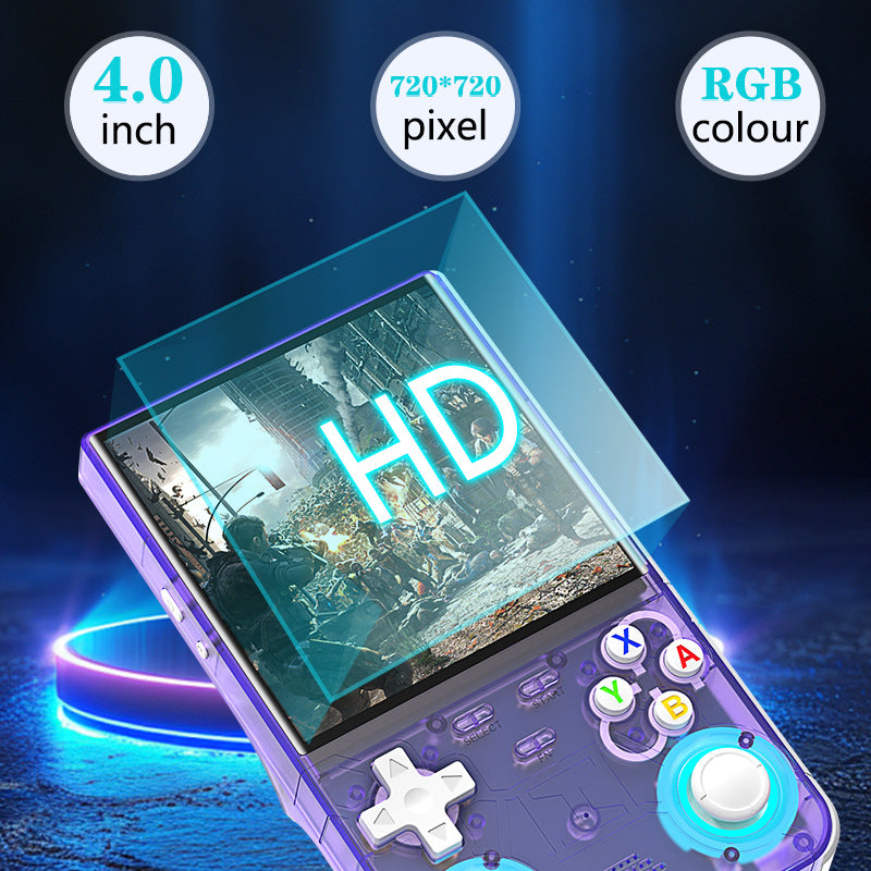 Consola de Jogos Portátil Ecrã HD de 4 polegadas Arcada Retro