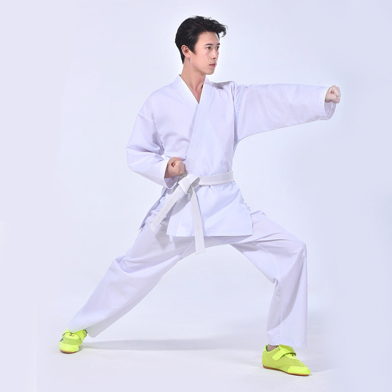 Karate White Suit Taoist Robe Suit
