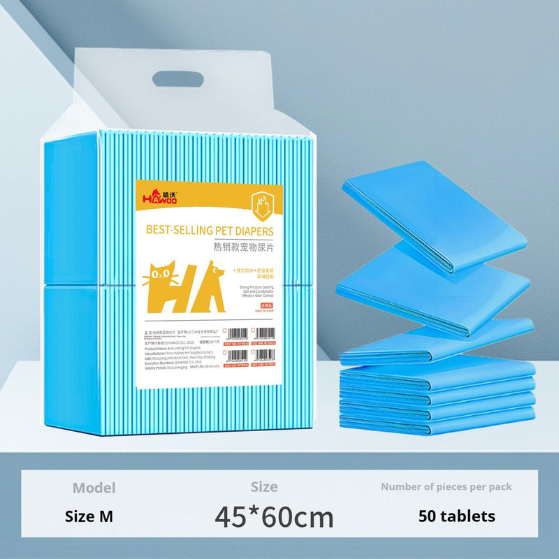 Almofada de mictório para desodorante absorvente descartável para animais de estimação