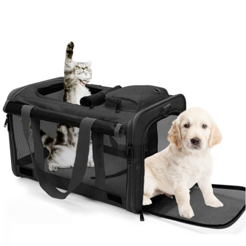 Bolsa portátil de ombro para cachorro e gato para animais de estimação