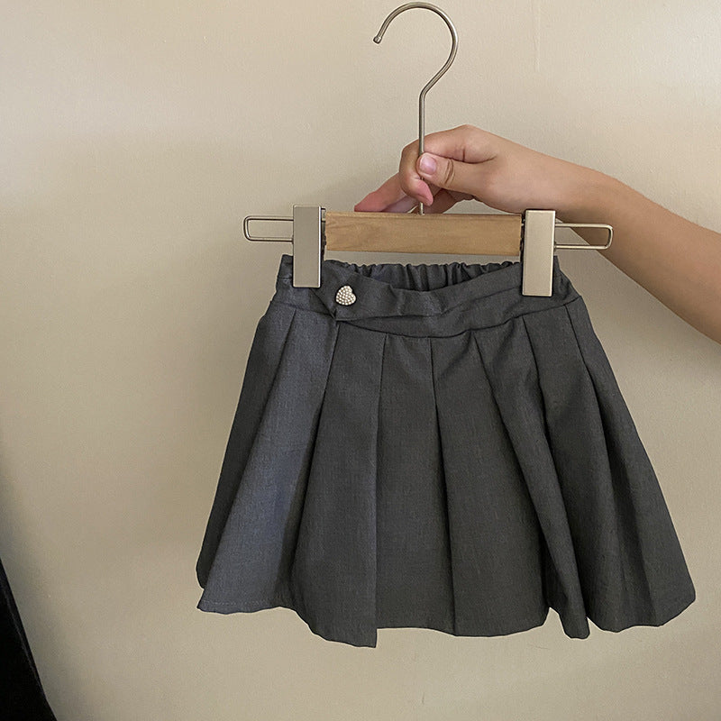 Autumn New Fashionable Stylish Pleated Skirt Suit