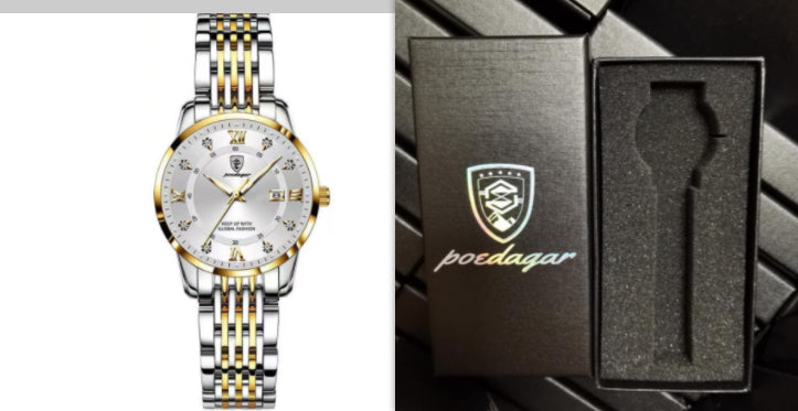 Nouveau Montre pour hommes étanche calendrier lumineux