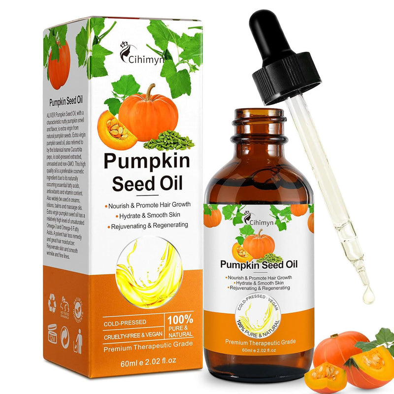 Pumpkin Seed Oil Moistens And Maintains Hair Roots