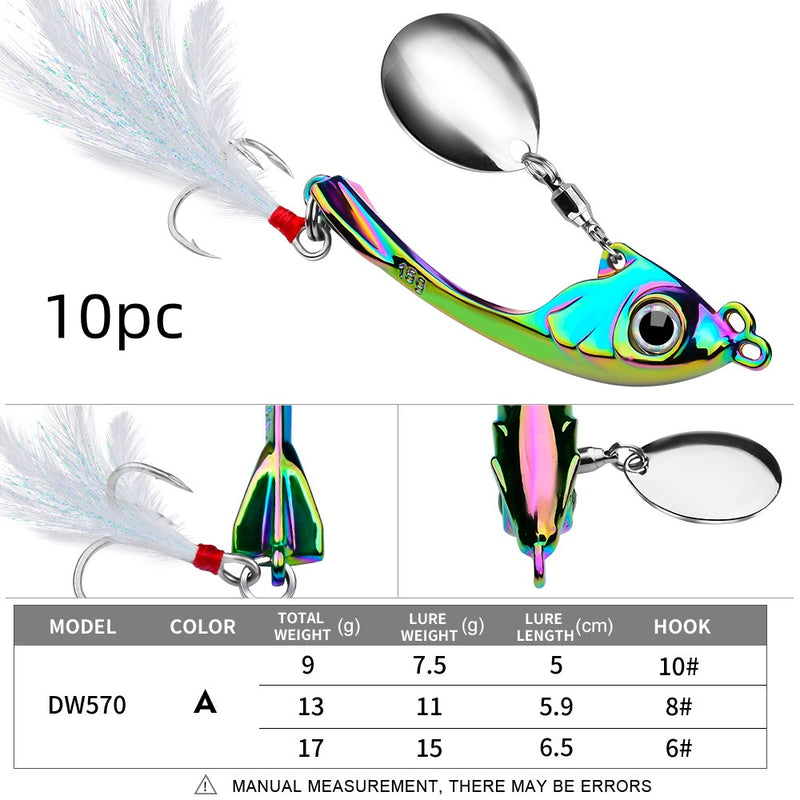 Lure String Moon Spinning Sequins Long-distance Casting