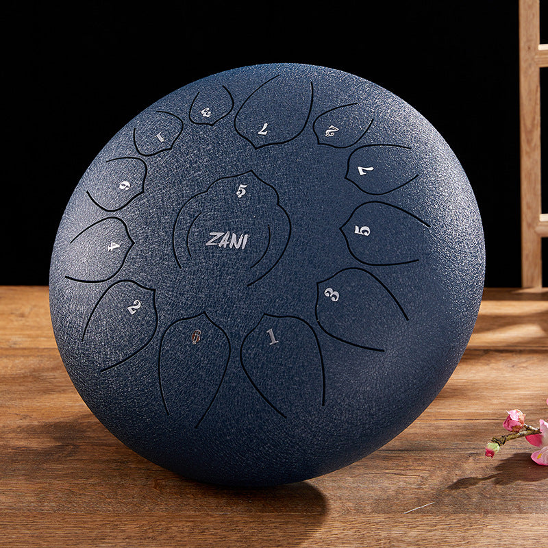 Zani Hollow Drum 12 Inch Worry Free Drum 13 Tone Steel Tongue Drum 6 Inch 8 Tone Children Beginner Percussion Instrument