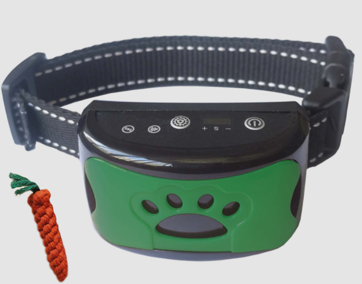 Hundetraining Halsband Wasserdicht Elektrisch Haustier Fernbedienung Wiederaufladbarer Hunde Trainer Bell Stopp Gerät Mit Schock Vibration Ton