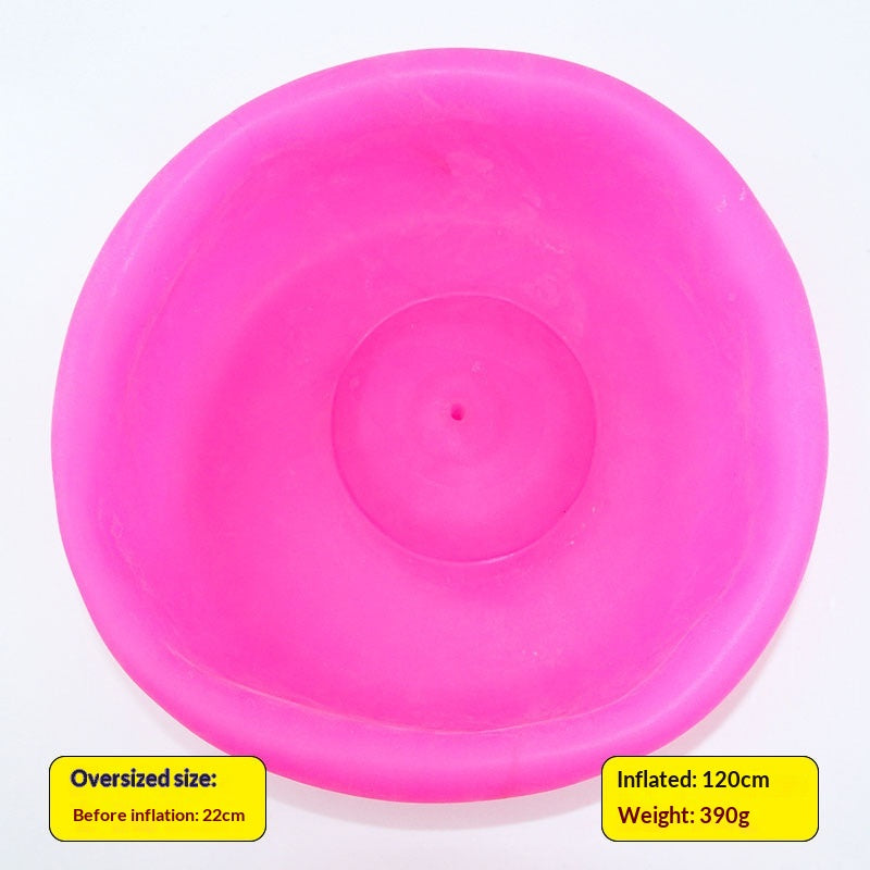 Bubble Ball Summer Water Injection Transparent Bubble Ball TPR Blowing Balloons Children's Super