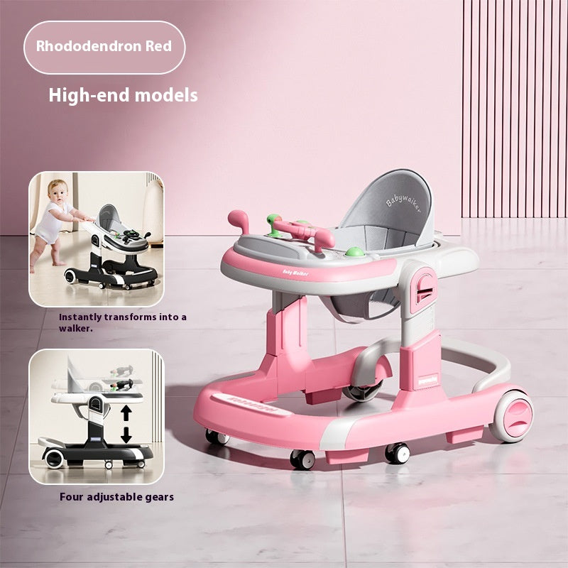 Baby Walker Lightweight Folding Multifunctional Anti-rollover