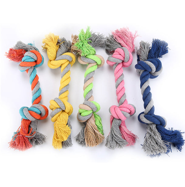 Dog toy bite-resistant puppy toy cotton rope