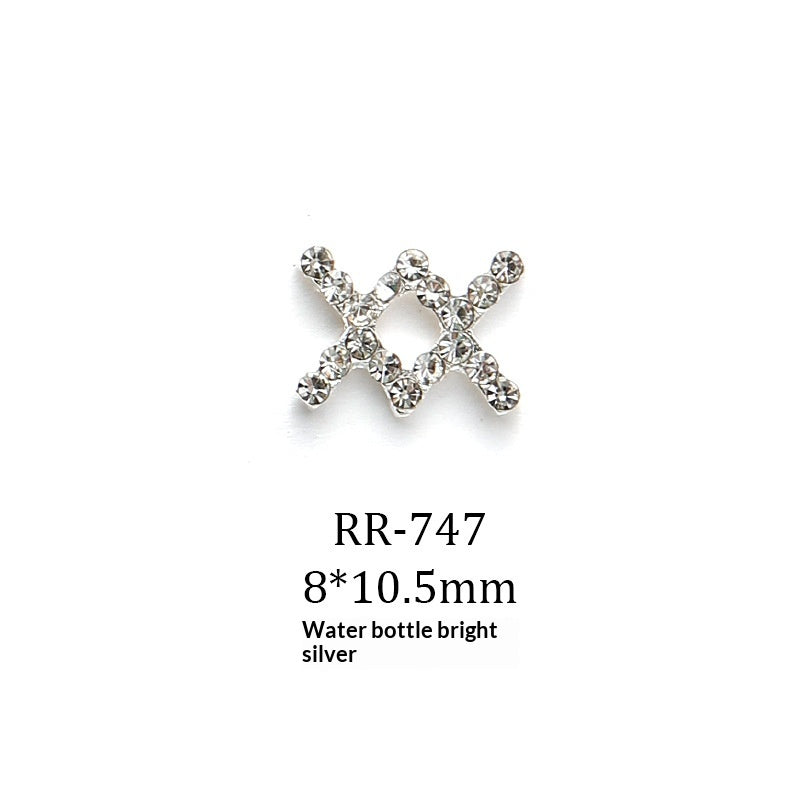 Creative 3D Twelve Zodiac Sign Nail Art Accessories