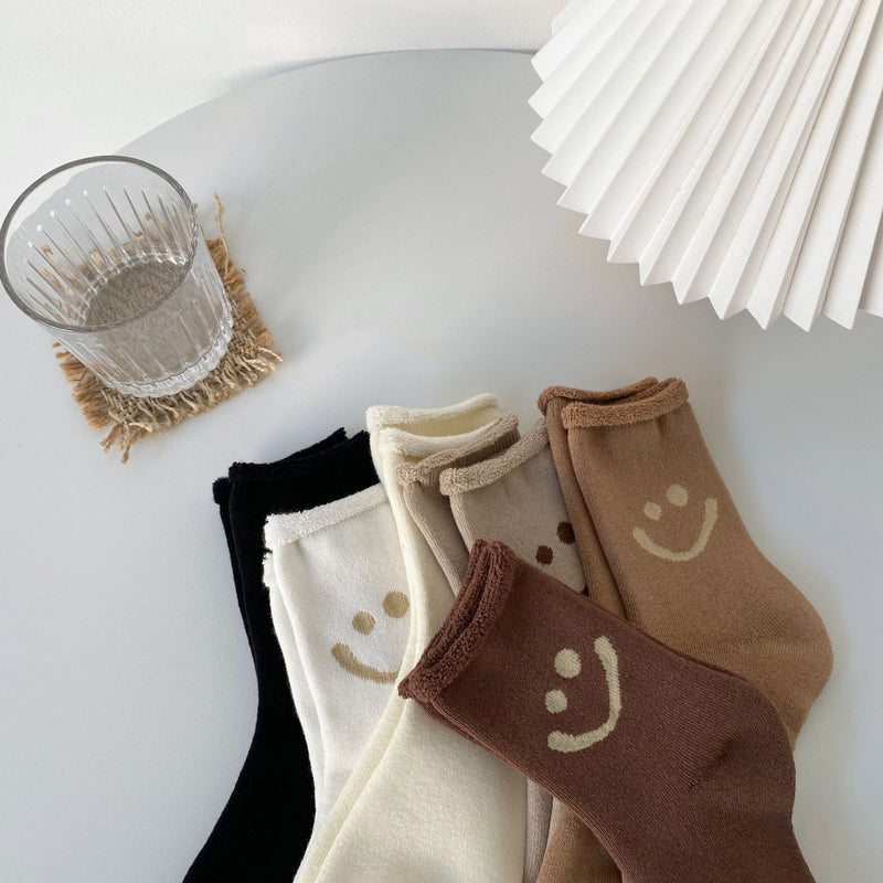 New Terry Curling Thickened Warm And Comfortable Cotton Socks