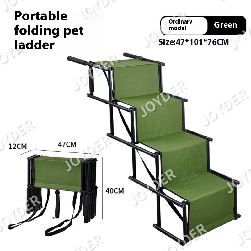 Faltbare, tragbare Hunderampe für das Auto