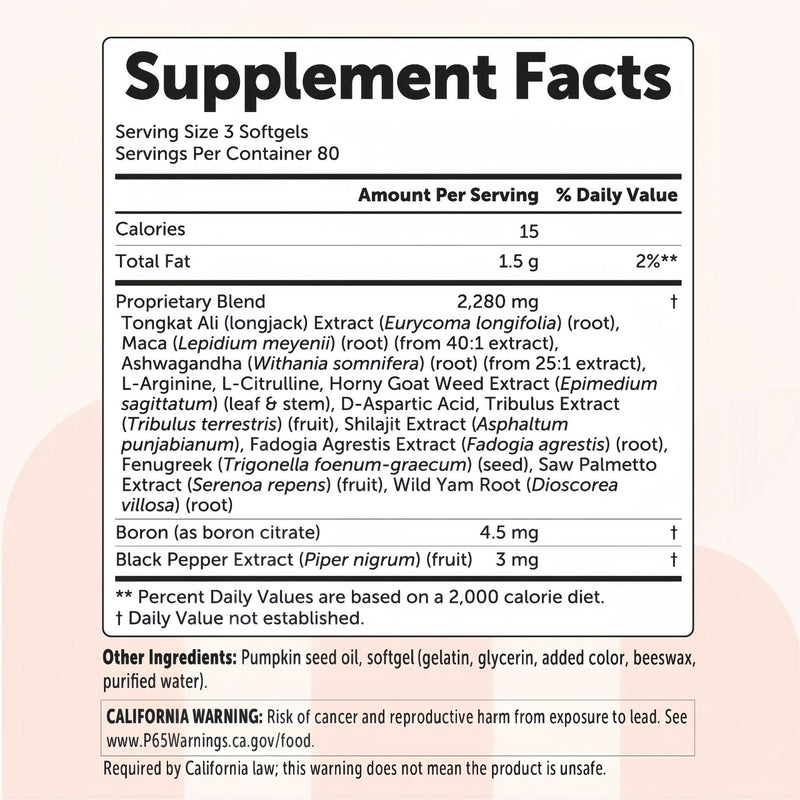 15-in-1 Pumpkin Seed Softgels