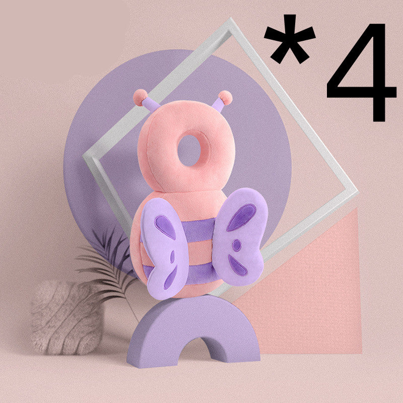 Baby Toddler Headrest Child Protection Baby Head Protection Cushion Cute Angel Wings