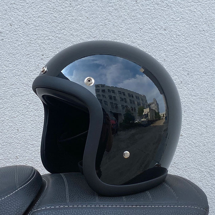 Helmet Half Helmet Retro Helmet FRP Motorcycle Helmet