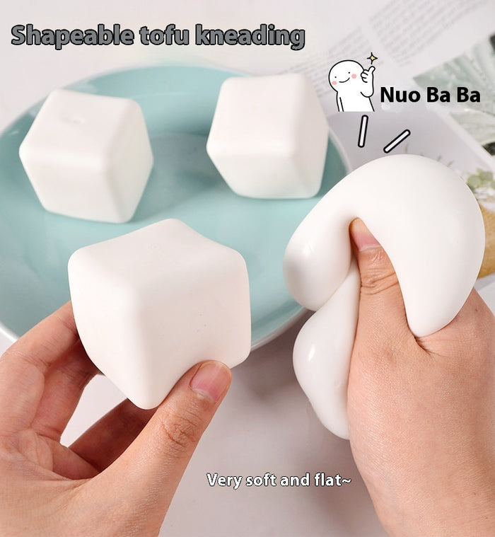 Slow Rebound Tofu Block Decompression Vent Squeezing Toy