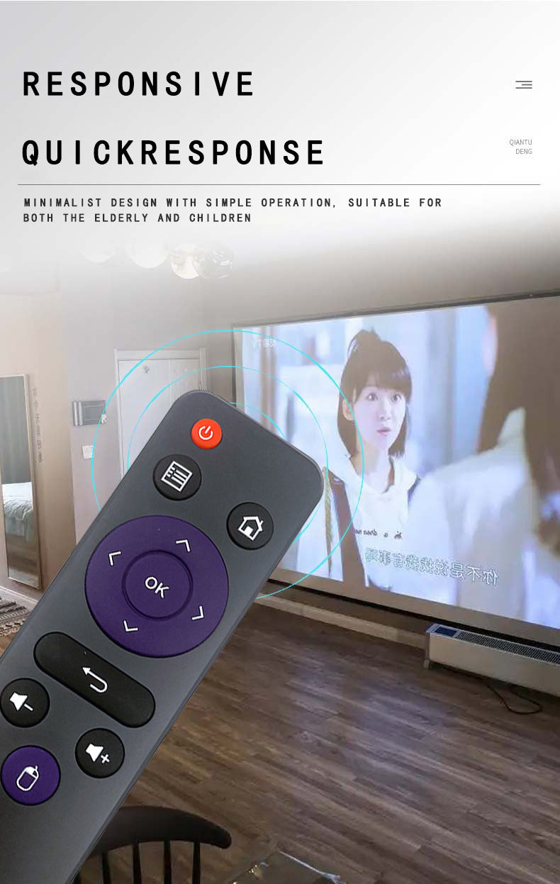 Android T Box H96 MAX MXQ HY300 HY320 SensitivitySimple To