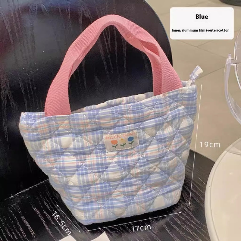 Isolierte Lunchtasche tragbare Tragetasche dicke Aluminiumfolie